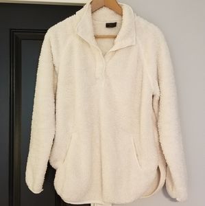Off-White Snap Top Fleece - Size M